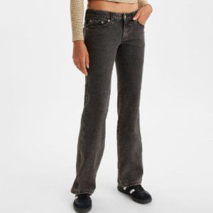 LEVIS Noughties Low Rise Bootcut Jean 25W (29L)Washed Black